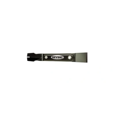 Image of Hyde Tools 02950 1.25 in. Black &amp; Silver 2 in 1 Glazing Tool