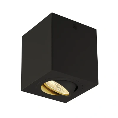 Image of 113940 triledo Square cl led Ceiling Fixture 3000K Matt Black 38 6.2 w Driver incl. SLV