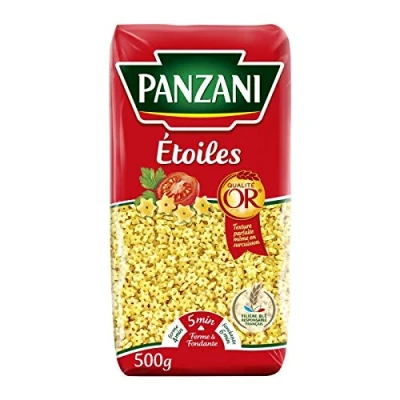 Image of Panzani Star Pasta 500 g Pack of 2