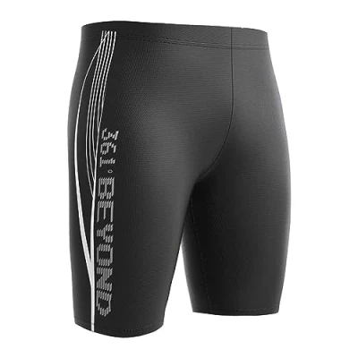 Image of 361 Swim Jammers for Men, Pro Racing Training Swimsuit, Chlorine Resistant Endurance, Blackb, X Large