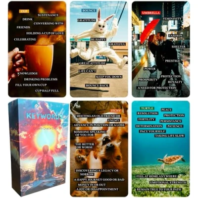 Image of Tmenreiy Life Situations Oracle Cards, Cards For Beginners, Deck Used Situations, Career, Relationships, And Personal Growth