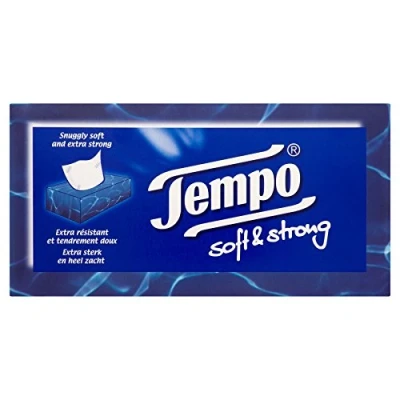 Image of Tempo Soft and Strong Regular Tissues (Pack of 6, Total 480), 2849537