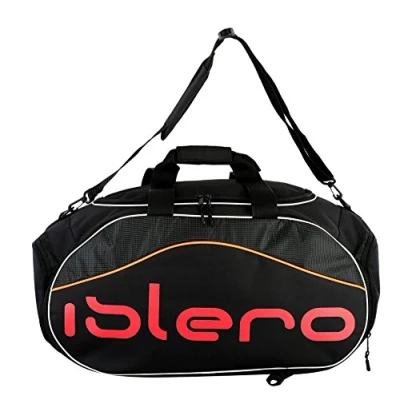Image of Islero Gym Sports kit Bag Backpack Duffle Football Fitness Training MMA Boxing Luggage Travel (Red)