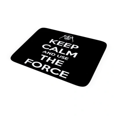 Image of Keep Calm &amp; Use the Force Quality Heavyweight Mouse Mat