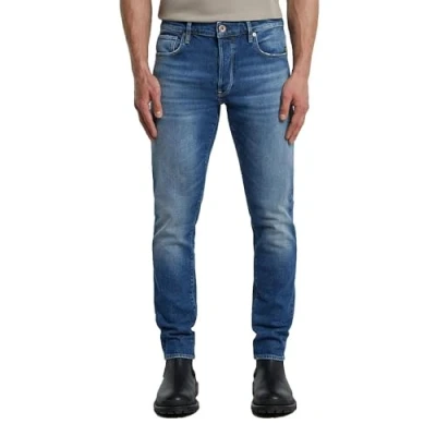Image of G STAR Men&#039;s 3301 Slim Jeans, Blue (Vintage Sakarya 51001 e106 h703), 34 W/36 L