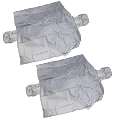 Image of AB Tools 2 Pack Magnetic Car Windscreen &amp; Wing Mirror Frost Ice Snow Sun Protector