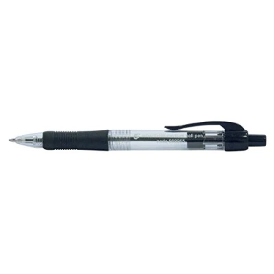 Image of 5Star 909965 10pièce (S Black) Ballpoint Pen Pen, Black (Black, Clear, 1 mm, 0.4 Medium, 10 Piece (S))