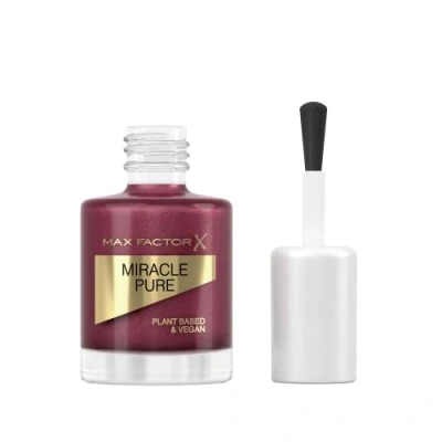 Image of Max Factor Miracle Pure Nail Polish, Regal Garnet, 12ml