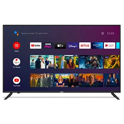 Image of Cello Google ZK4 G0205 50 inch 4K Ultra HD Smart Android TV with Freeview Play, Assistant, Chromecast, Disney+, Netflix, Prime Video, Apple TV+, BBC iPlayer, Made in the UK