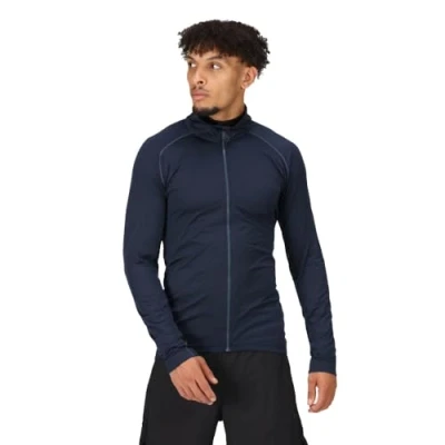 Image of Regatta Professional Men&#039;s Stretch Full Zip Midlayer Navy