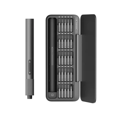 Image of HOTO Electric Precision Screwdriver, 25 in 1 Rechargeable Screwdriver Set, Cordless Mini Power with S2 Steel Bits, Gear, Ideal for Phone/Glasses/Watches/Laptop