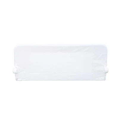 Image of Safetots Narrow Bed Rail, White 90cm Wide x 40cm Tall, Toddler Guard For Safety, Secure Child Rail