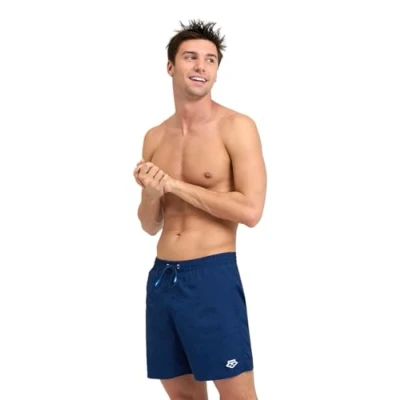 Image of Arena Icons Men&#039;s Solid Beach Boxer Navy