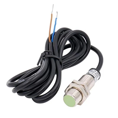 Image of Heschen Inductive Proximity Sensor Switch, PR12 2DO, Cylindrical Type, DC 12 24V, 2 Wire, NO(Normally Open), CE