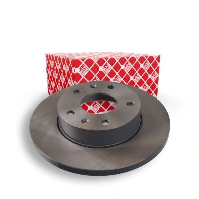 Image of ANR4983, SDB100830 Brake disc FEBI BILSTEIN 43814 Front Axle 262mm 14mm 5 Hole 114,3mm solid Coated LAND ROVER: Freelander I Off Road