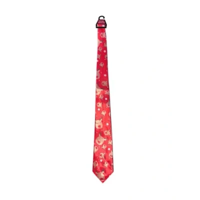 Image of Mens Musical Christmas Tie Fancy Dress Novelty Xmas Office Party Secret Gift Fun (Snowman 1)