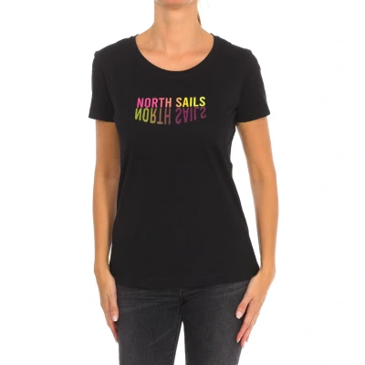 Image of North Sails Womens Short sleeve t shirt 9024290 women Black Size Medium