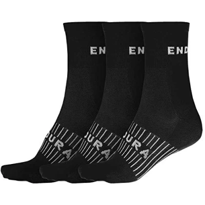 Image of Canterbury Endura Men&#039;s CoolMax® Race 3 P Socks, Black, L XL