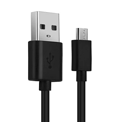 Image of CELLONIC® Camera USB Cable Replacement for Olympus OM D E M10 Mark III, M5 Pen PL9, Tough TG 6, 5 Charger 1m Lead Fast Charging Data 2A File Transfer Black