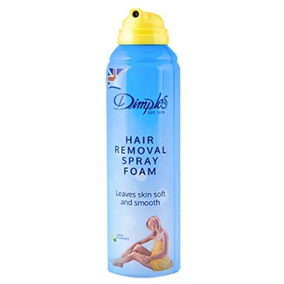 Image of Dimples Hair Removal Spray Foam Lemon Fragrance, 200 ml