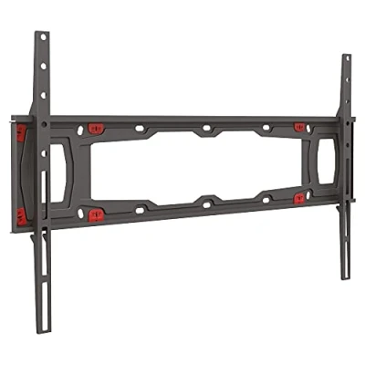 Image of Barkan TV Wall Mount, 13 75 inch Fixed, Drywall No Stud Drill Flat / Curved Screen Bracket, Holds up to 43kg, Auto Lock Patented, Fits LED OLED LCD