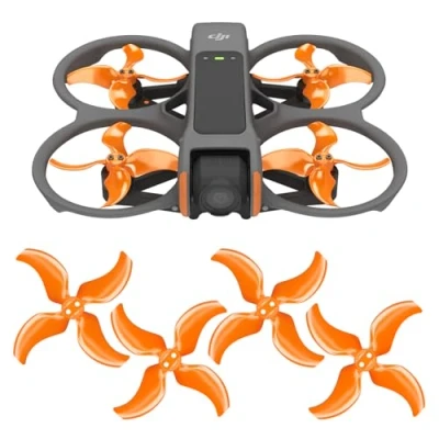 Image of Master Airscrew Stealth Propellers for DJI Avata 2 Orange, 4 pcs