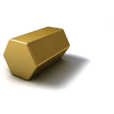 Image of Indexa 1in x 24in Brass Hexagon Bar CW614N/CZ121 1 Piece