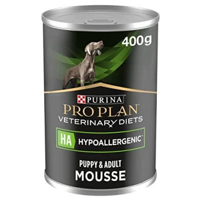 Image of PRO PLAN® VETERINARY DIETS Canine HA Hypoallergenic Dog Food 400g, Pack of 12
