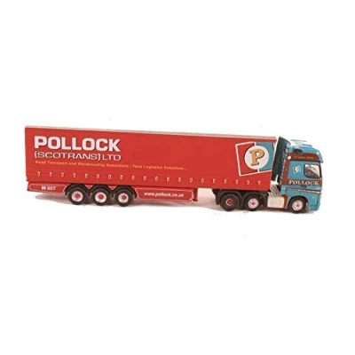 Image of Oxford Diecast NMB002 Mercedes Actros Curtainside Pollock
