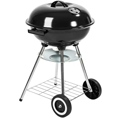 Image of TecTake 3 in 1 BBQ Charcoal Grill, Barbecue, Smoker with Thermostat Assorted Models