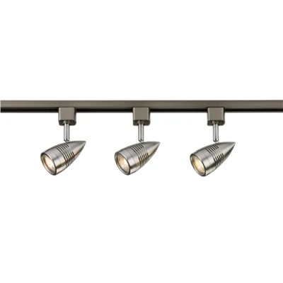 Image of KnightsBridge TRKSP4 1 Metre Tracklight Kit Brushed Chrome