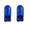 Image of Autobulbs 10 X 501 Blue Capless Sidelight Car Bulb Bulbs Interior Number Plate Side Light 12V 5W