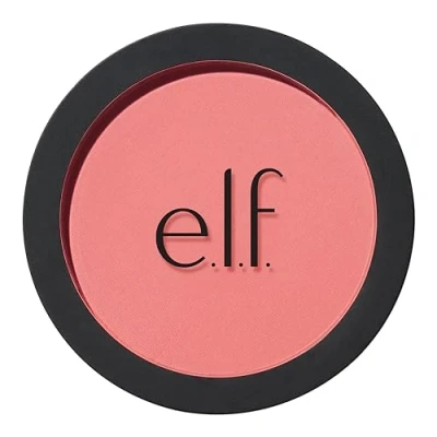Image of e.l.f. Primer Infused Blush, Long Lasting &amp; Budge Free Makeup, Lightweight Feel Medium Coverage, Vegan Cruelty Free, Always Crushing