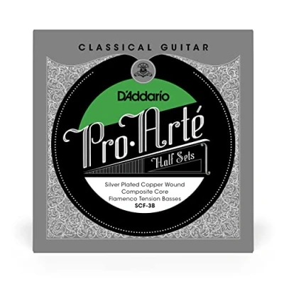 Image of D&#039;Addario SCF 3B Pro Arte Silver and Copper Plated Bass String Set