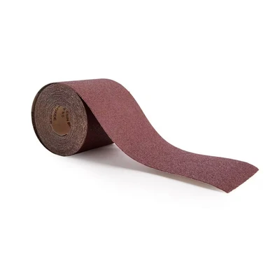 Image of ABRACS ABS11510080 General Purpose Sandpaper Roll, 115mm x 10m 80 Grit
