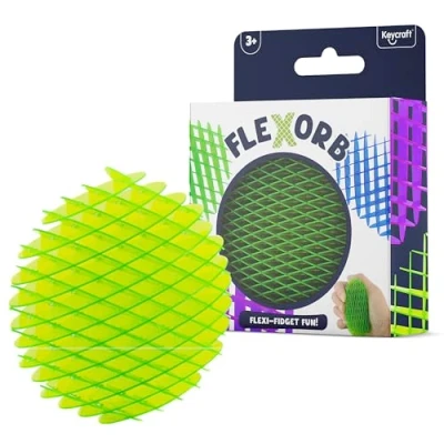 Image of Keycraft FleXorb Fidget Worm Toy｜Sensory Slug Toy｜Funny Pocket Toy｜Fidget Toy for Kids&amp;Adults｜Resistance Anxiety&amp;Stress Relief Toys