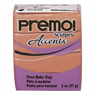 Image of Sculpey Premo Polymer Clay, Copper, OSFA