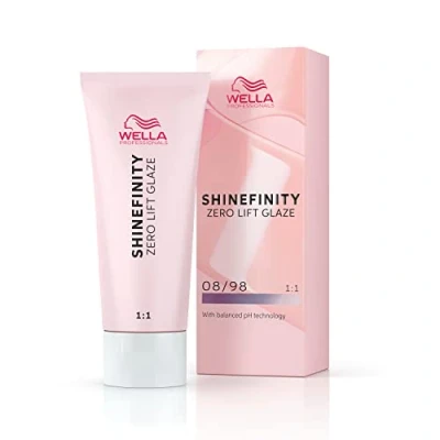 Image of Wella Professionals Shinefinity 08/98 60 ml shade silver pearl