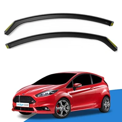 Image of EdgeVisors Wind Deflectors Set Fits: Ford Fiesta MK7 2008 2017 3 Door Hatchback 2pc