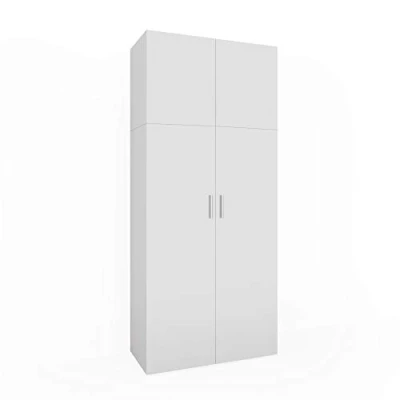 Image of Vicco Multipurpose cabinet Frank, White, 80 x 182.4 cm