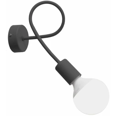 Image of Helam Oxford Wall Lamp Smokey 25cm