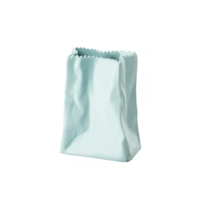 Image of Bag vase, mint, vase 9 cm