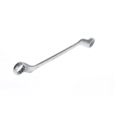 Image of GEDORE Double ended ring Spanner, AF 46+50 mm, Offset, 5 angled, Slender, Bi hex, UD profile, 2 46X50