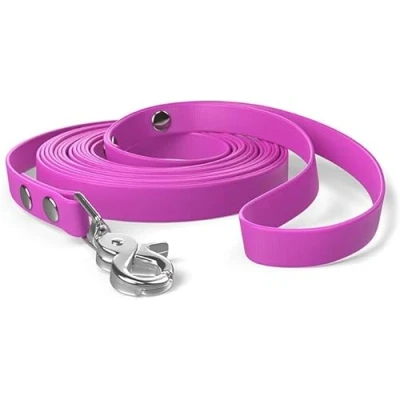 Image of 5m drag lead, dog hand loop, magenta, very sturdy, dirt and water repellent