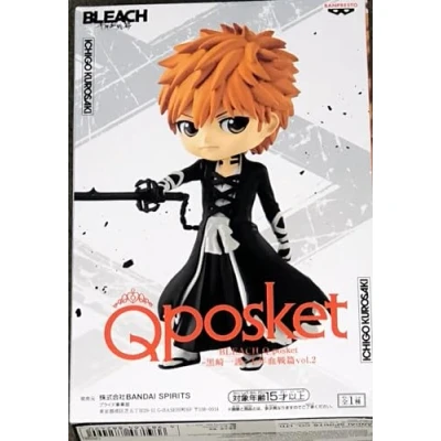 Image of BANPRESTO Bleach Ichigo Kurosaki Thousand Year Blood War Version Vol. 2, Bandai Spirits Q Posket