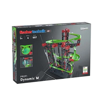 Image of Fischertechnik 533872 &quot;Profi Dynamic M&quot; Ball Track Building Set