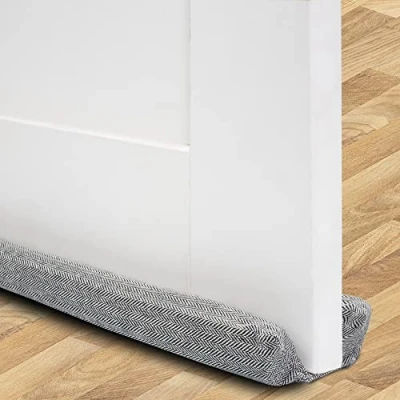 Image of Tanness Door Draft Excluder Double Sided Draught For Doors Stopper Cushion