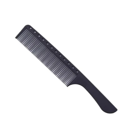Image of LIUCH Black Professional Combs Hairdressing New Tail Comb Plastic Anti Static Hair Cutting Comb(06818)