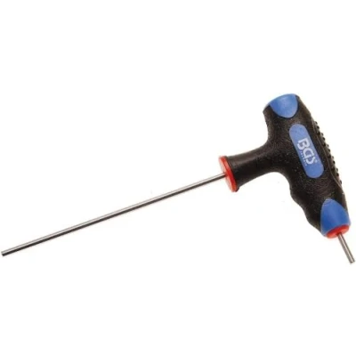 Image of BGS 4010 2 T Handle L Type Wrench internal Hexagon 2.5 mm