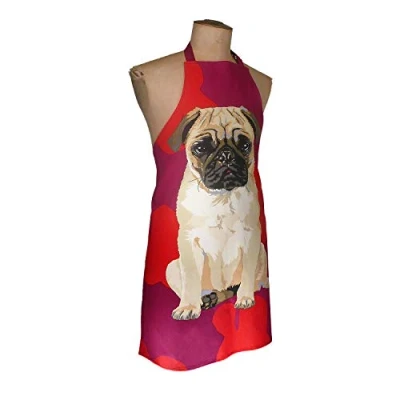 Image of Leslie Gerry Pug Dog Apron